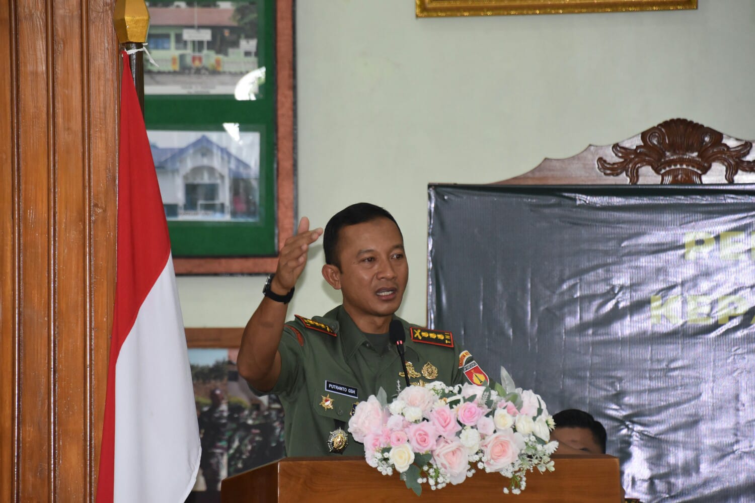 Pamitan Pindah Tugas, Danrem 073/Makutarama Kunjungi Wilayah Kodim 0721/Blora